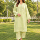 Elegant Pistachio Green 2-Piece Women's Kurta Set – Premium Casual Wear